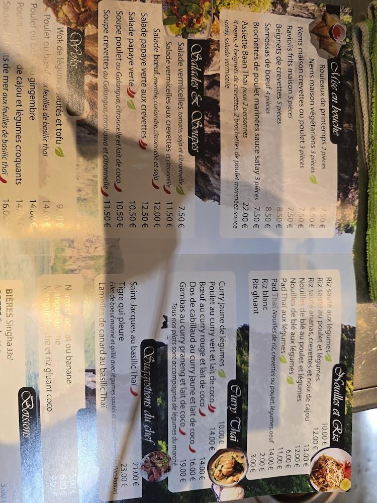 BaanThai - Menu Image 1