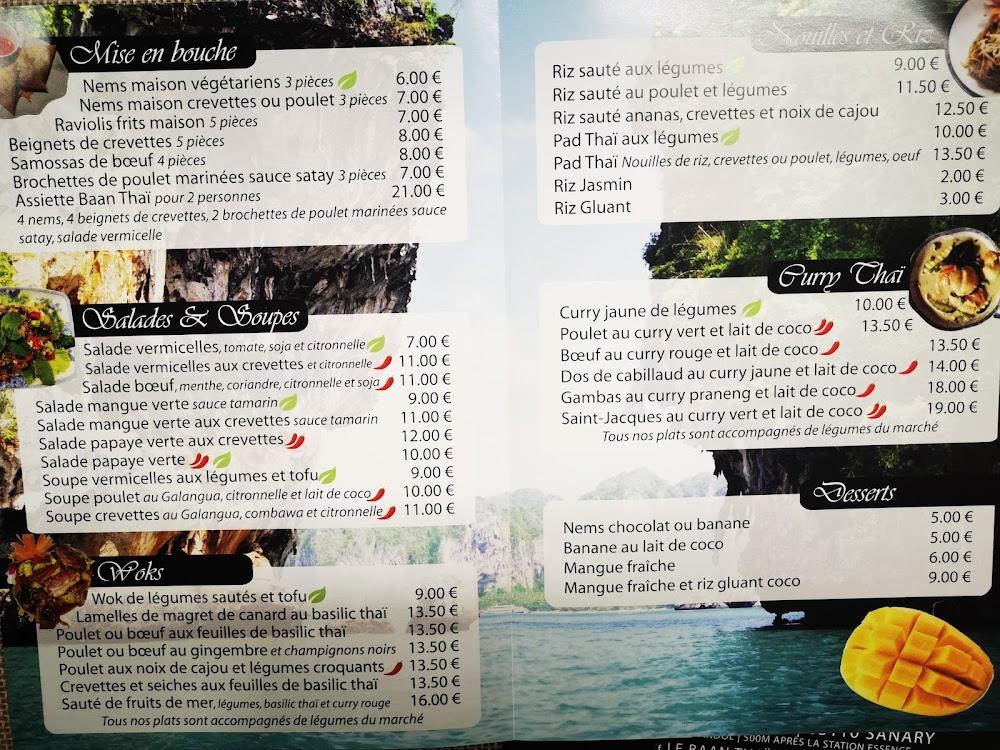 BaanThai - Menu Image 2